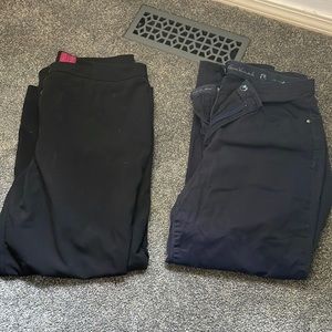 Two pairs of slacks 18w